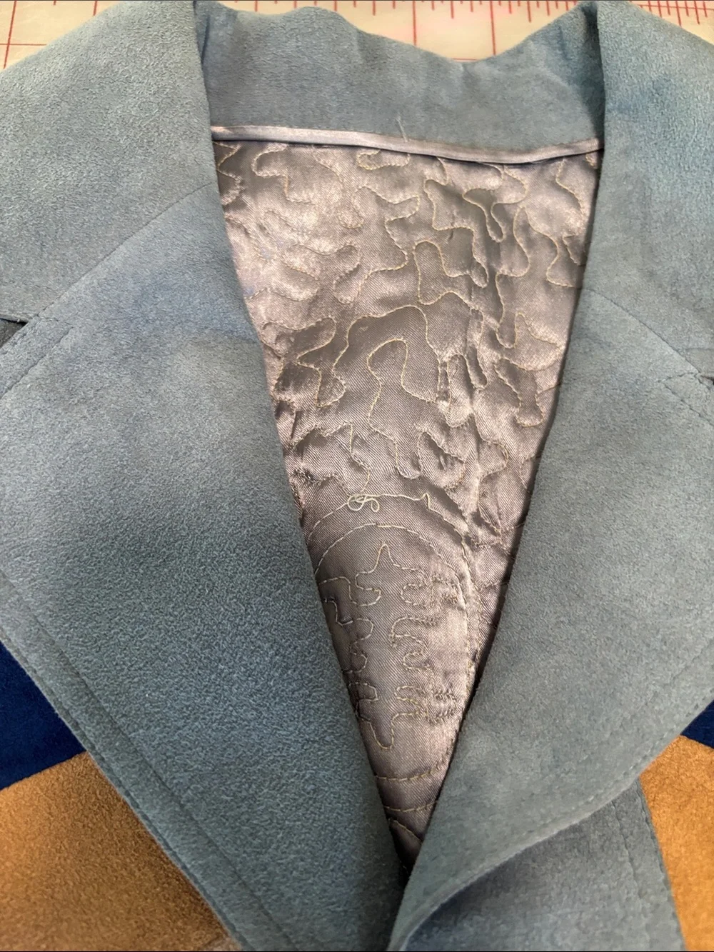 Ultrasuede Coat Faux Suede 90s Glam with Belt EUC Size Small
